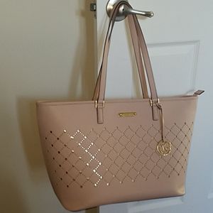 Pink and Gold diamond purse